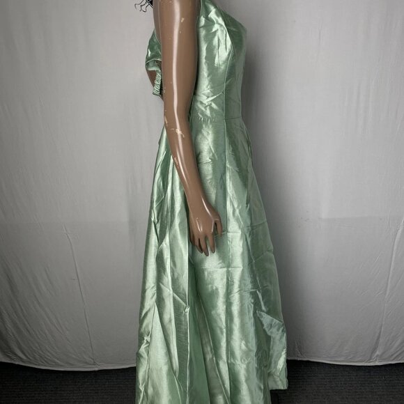 NEW MARE MARE Women’s Fit & Flare Midi Dress Size XL Moss Green - Picture 8 of 11